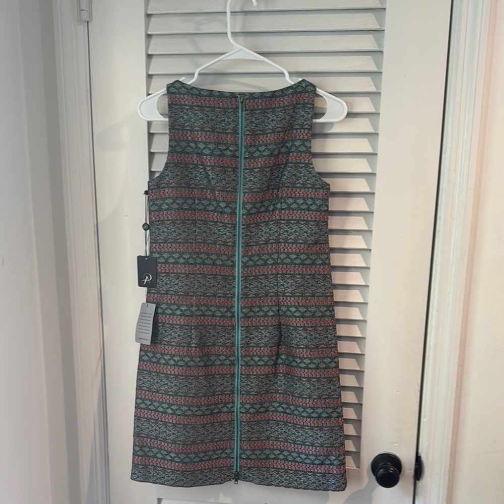 Adrianna Papell Multicolor Patterned Mini Dress - Picture 4 of 6